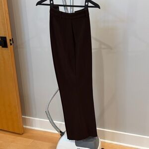 Talbots Dark Brown Curvy Dress Pants